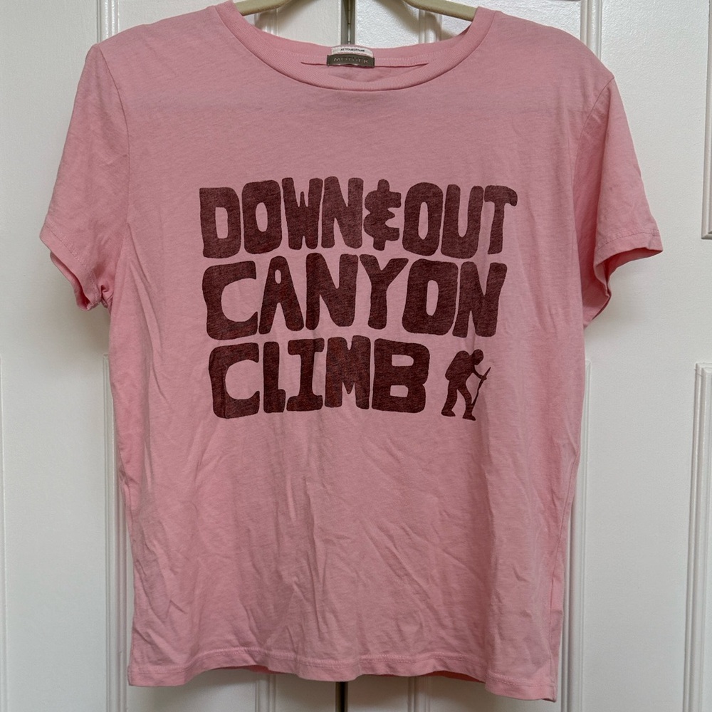 NWOT - MOTHER “Down & Out Canyon Climb” Graphic Tee - M